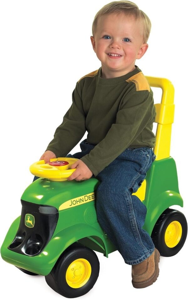 TOMY John Deere Sit N Scoot Activity Tractor Kit Toy