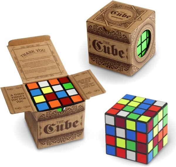 Speed Cube, Vamslove Kids Toys 4x4x4 Smooth Brain Teaser Puzzle Turns Quicker