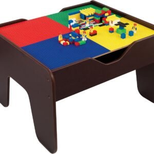 Kidkraft 2-in-1 Activity Table Espresso Kit Toy Fun Kids Pack