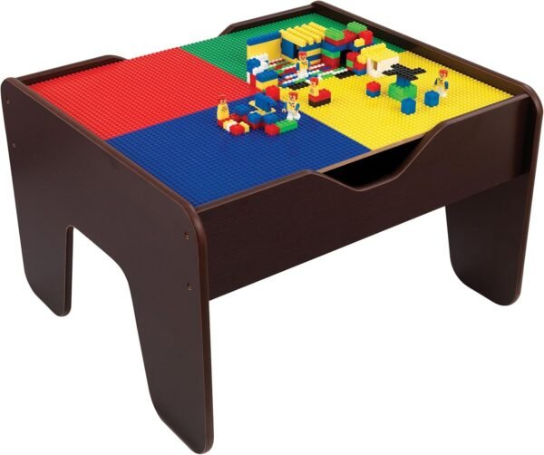 Kidkraft 2-in-1 Activity Table Espresso Kit Toy Fun Kids Pack