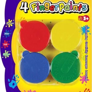 BAZIC Assorted Color 40ml Finger Paint Set, Art Supplies Fun Creative Painting