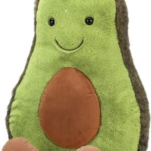 Jellycat Amuseable Avocado Food Plush, Small 8 inches Kit Toy