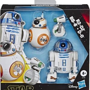 Star Wars Galaxy of Adventures R2-D2, BB-8, D-O Action Figure 3 Pack,