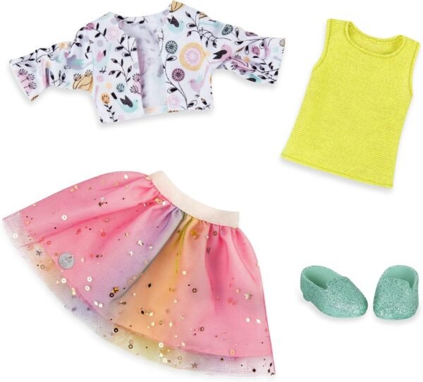 Glitter Girls by Battat - Shimmer Glimmer Urban Top & Tutu Regular