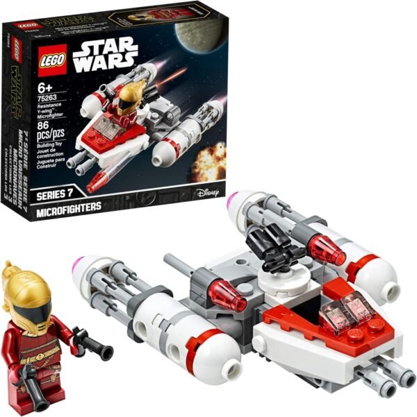 LEGO Star Wars Resistance Y-Wing Microfighter 75263 Cool Toy Building Kit for