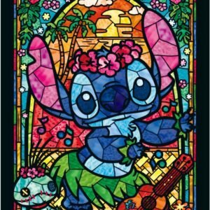 266 piece jigsaw puzzle Stained Art Stitch stained glass 18.2x25.7cm