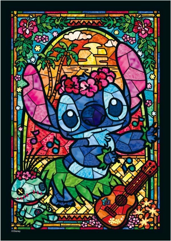 266 piece jigsaw puzzle Stained Art Stitch stained glass 18.2x25.7cm