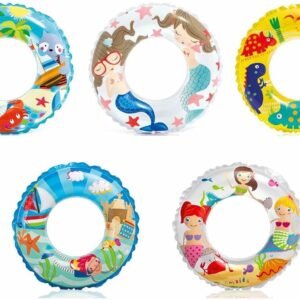 Intex Transparent Rings - Assorted Colors Kit Toy Fun Kids