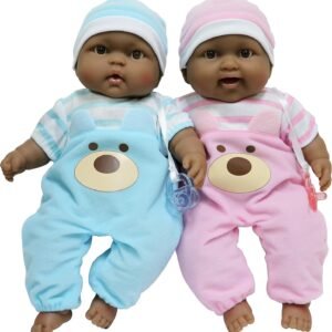 JC Toys Lots to Cuddle Babies Twin Dolls Kit Toy