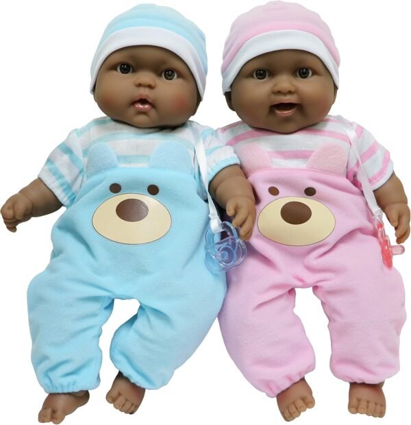 JC Toys Lots to Cuddle Babies Twin Dolls Kit Toy