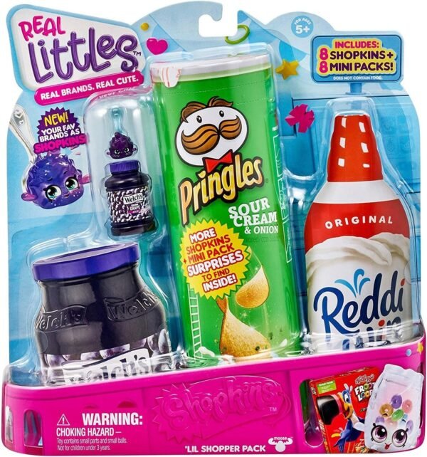 Shopkins Real Littles Lil Shopper Pack Kit Toy Fun Kids
