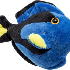 Wildlife Tree Single Blue Tang Fish Mini 4 Inch Small Stuffed Animal,