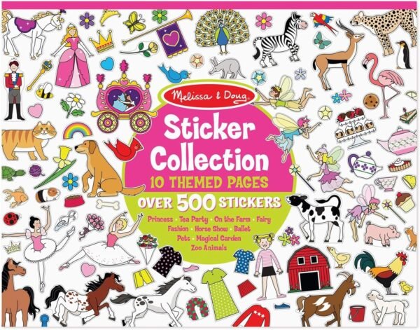 Melissa & Doug Sticker Collection - Pink Kit Toy Fun