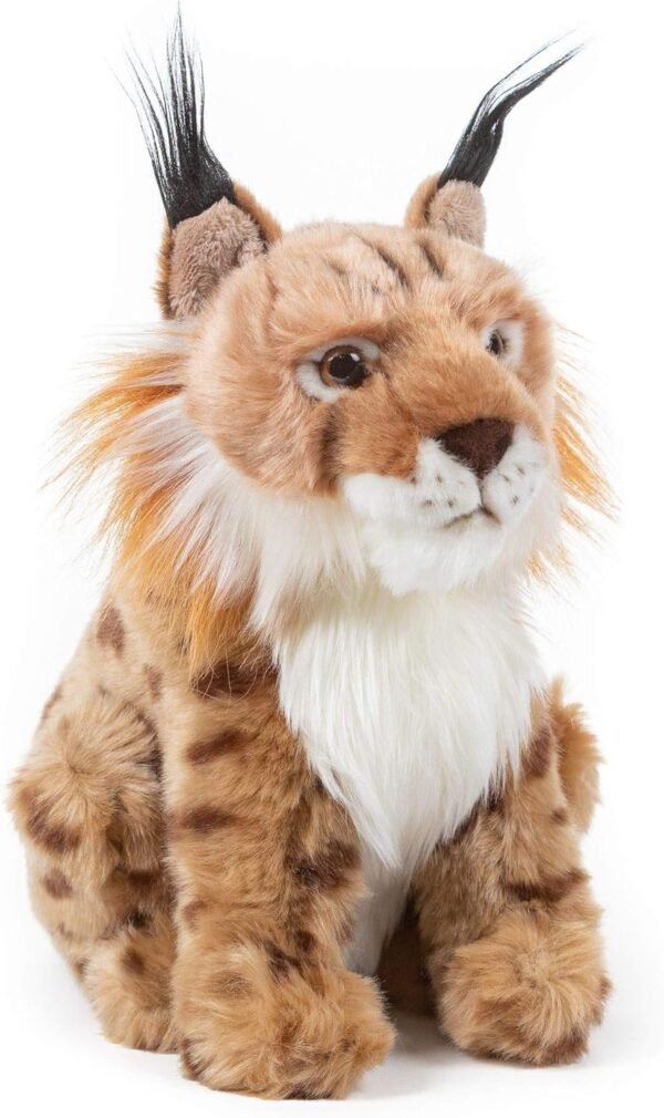 Wildlife Tree 9 Inch Stuffed Lynx Bobcat Plush Floppy Animal Kingdom Collection