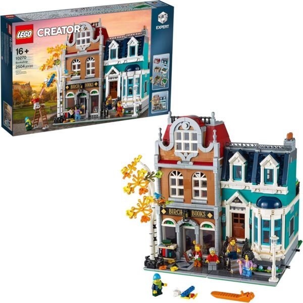 LEGO Creator Expert Bookshop 10270 Modular Building Kit, Big Set and Collectors