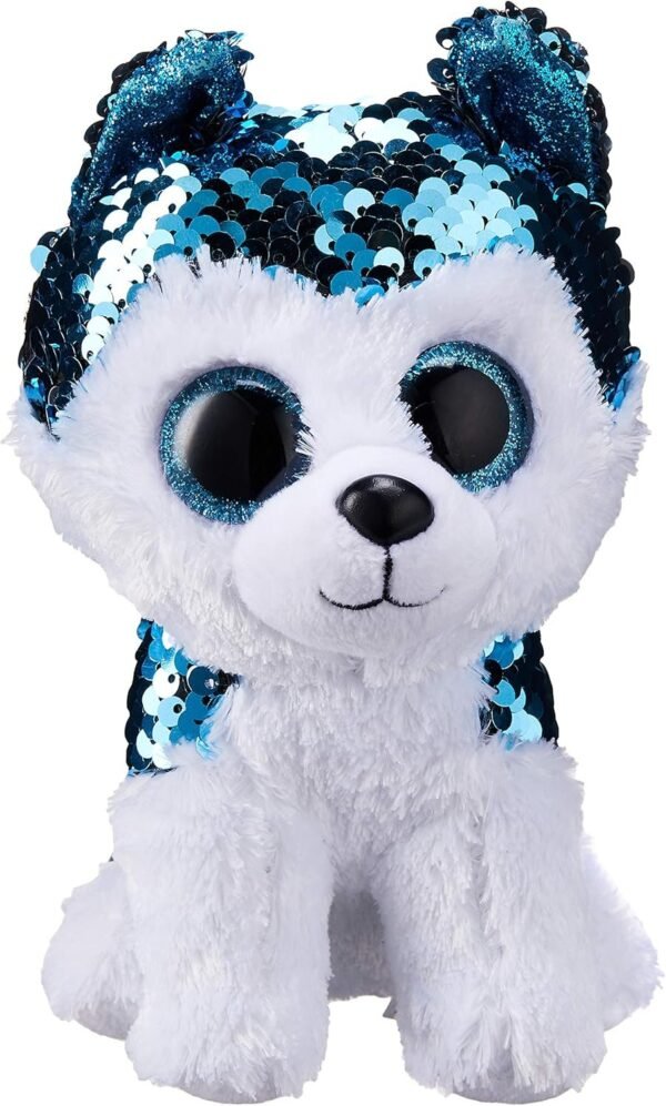 Ty TY36671 Slush Husky FLIPPABLE-REG, Multicolored Kit Toy Fun Kids