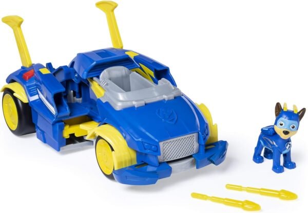 Paw Patrol, Mighty Pups Super Paws Chases Powered Up Cruiser Transforming Vehicle