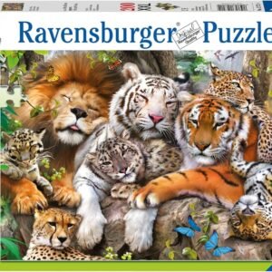 Ravensburger Big Cat Nap 200 Piece Jigsaw Puzzle for Kids Every Piece