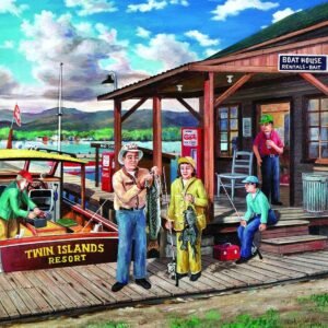 Minnesota Gothic 300 pc Jigsaw Puzzle by SUNSOUT INC Kit