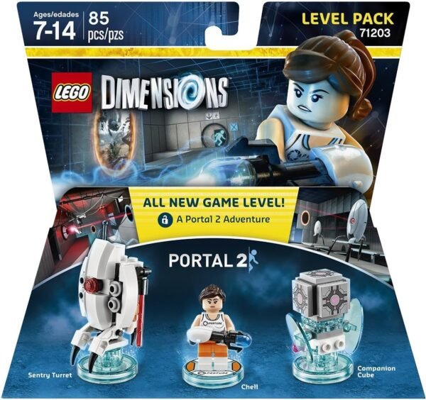 Portal 2 Level Pack - LEGO Dimensions Kit Toy Fun