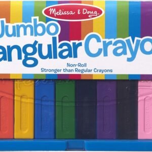 Melissa & Doug Jumbo Triangular Crayons Kit Toy Fun Kids