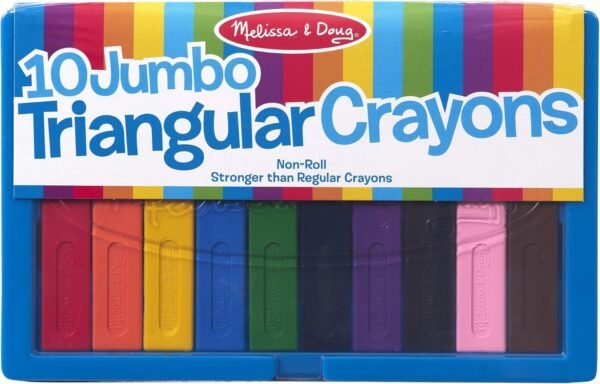 Melissa & Doug Jumbo Triangular Crayons Kit Toy Fun Kids