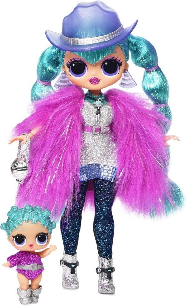 L.O.L. Surprise O.M.G. Winter Disco Cosmic Nova Fashion Doll & Sister