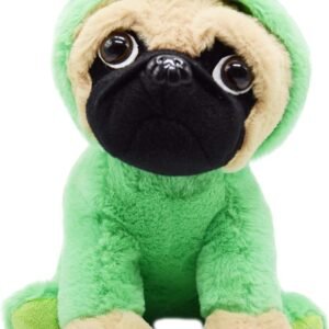 BABOLI Cuddly Husky or Pug Stuffed Animals Soft Toys with Adorable Costumes