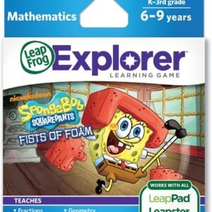 LeapFrog SpongeBob SquarePants Fists of Foam Learning Game works with LeapPad Tablets