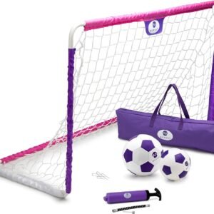 Morvat Premium Portable Soccer Goal Set Endless Hours of Fun and Playing