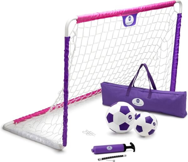 Morvat Premium Portable Soccer Goal Set Endless Hours of Fun and Playing