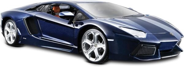 Maisto Lamborghini Aventador LP 700-4 Diecast Vehicle 124 Scale, Metallic Blue