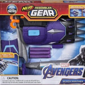 Avengers Marvel Endgame Nerf Black Panther Assembler Gear Kit Toy