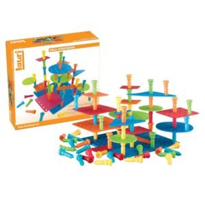 Lauri Tall-Stackers - Pegs Building Set Kit Toy Fun Kids