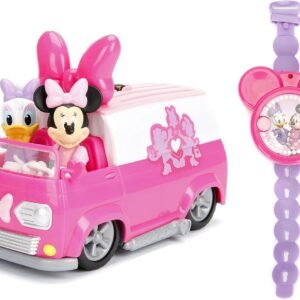 Jada Toys Disney Junior Minnie Mouse Happy Helpers Van RC/Radio Control Toy