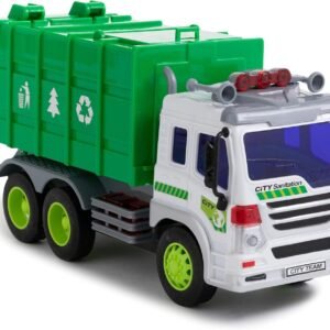 Toy To Enjoy Garbage Truck Toy with Light & Sound Dump Cleaning