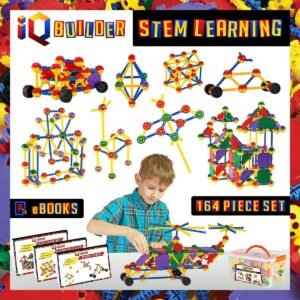 IQ BUILDER STEM Learning Toys Creative Construction Engineering Fun Educational Building Toy