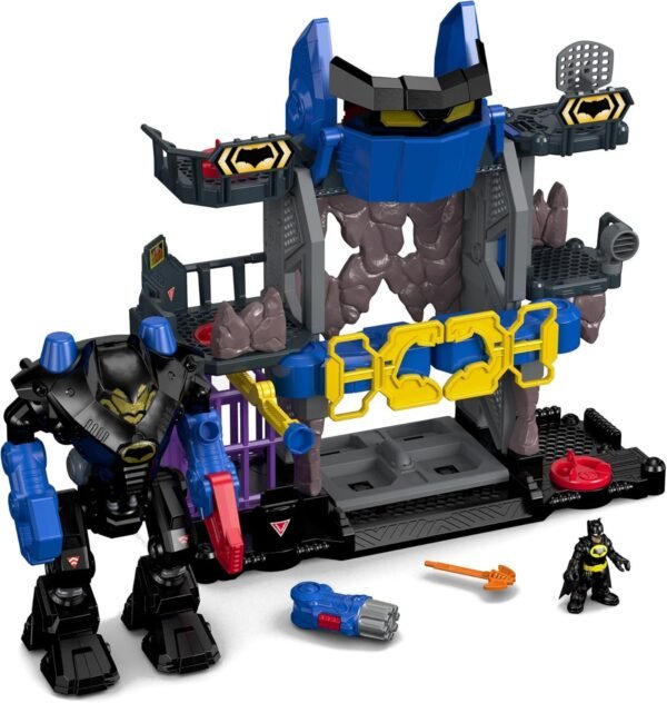 Fisher-Price Imaginext DC Super Friends Robo Batcave Kit Toy Fun