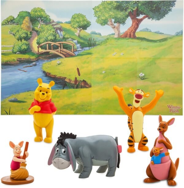 Disney Winnie The Pooh Figure Play Set Kit Toy Fun