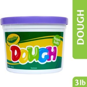 Crayola Dough, Purple, 3lb Bucket, Crumble Free, Arts & Crafts