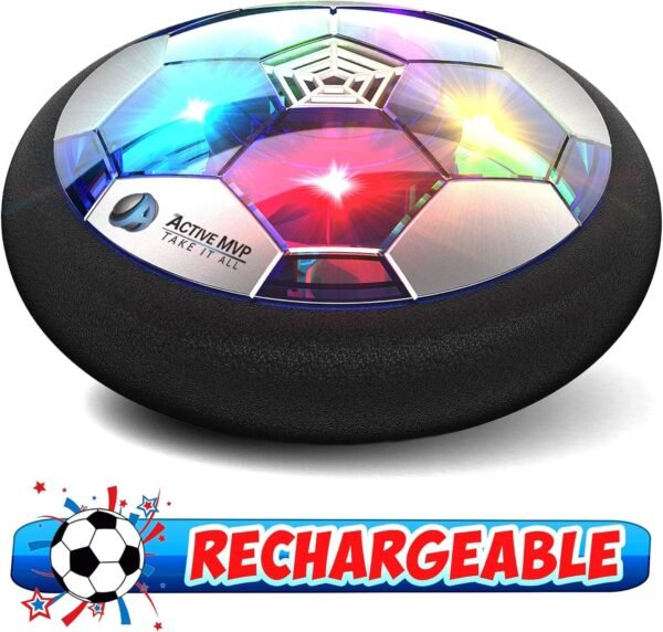 ActiveMVP Kids Toys Hover Soccer Ball - Rechargeable Indoor Air Soccer Ball