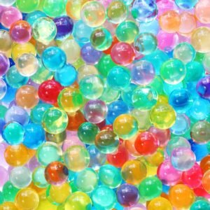 20,000 Colorful Water Gel Beads for Kids Sensory Toys, 10 Colors 2