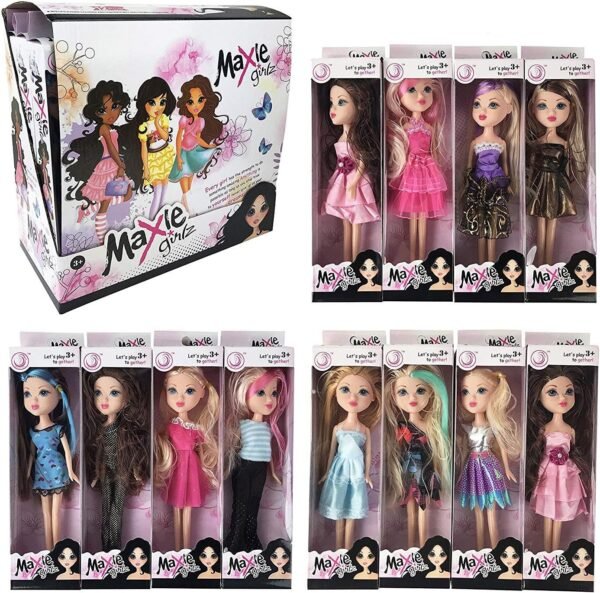 Liberty Imports Deluxe Case of 12 Fashion Beauty Princess Dolls - Different