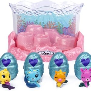 Hatchimals CollEGGtibles, Mermal Magic Underwater Aquarium with 8 Exclusive, for Kids Aged