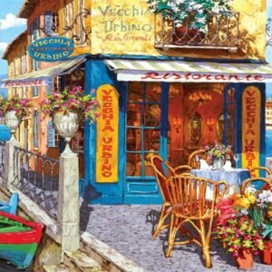1000 Pieces Jigsaw Puzzles for Adults, Pier Tavern Pub Pattern Large Puzzle
