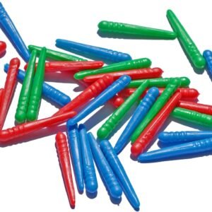 WE Games 36 Standard Plastic Cribbage Pegs w/ a Tapered Design in