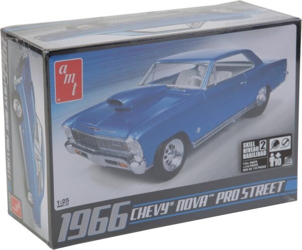 AMT AMT636R 125 Scale 1966 Chevy Nova Pro Street Model Kit