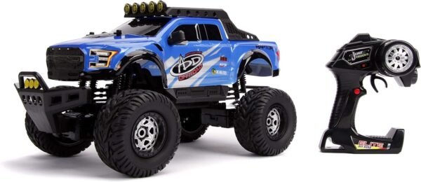 Jada Toys Just Trucks 2017 Ford F-150 Raptor Elite 4x4 RC, Blue,