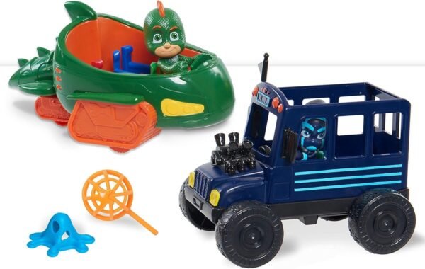 PJ Masks Hero vs. Villain Vehicles- Gekko & Ninja Kit