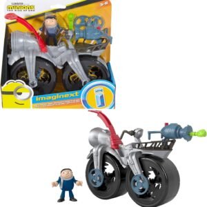 Fisher-Price Imaginext Minions Grus Rocket Bike Kit Toy Fun Kids